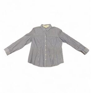 Van Heusen Blue and White Striped Shirt